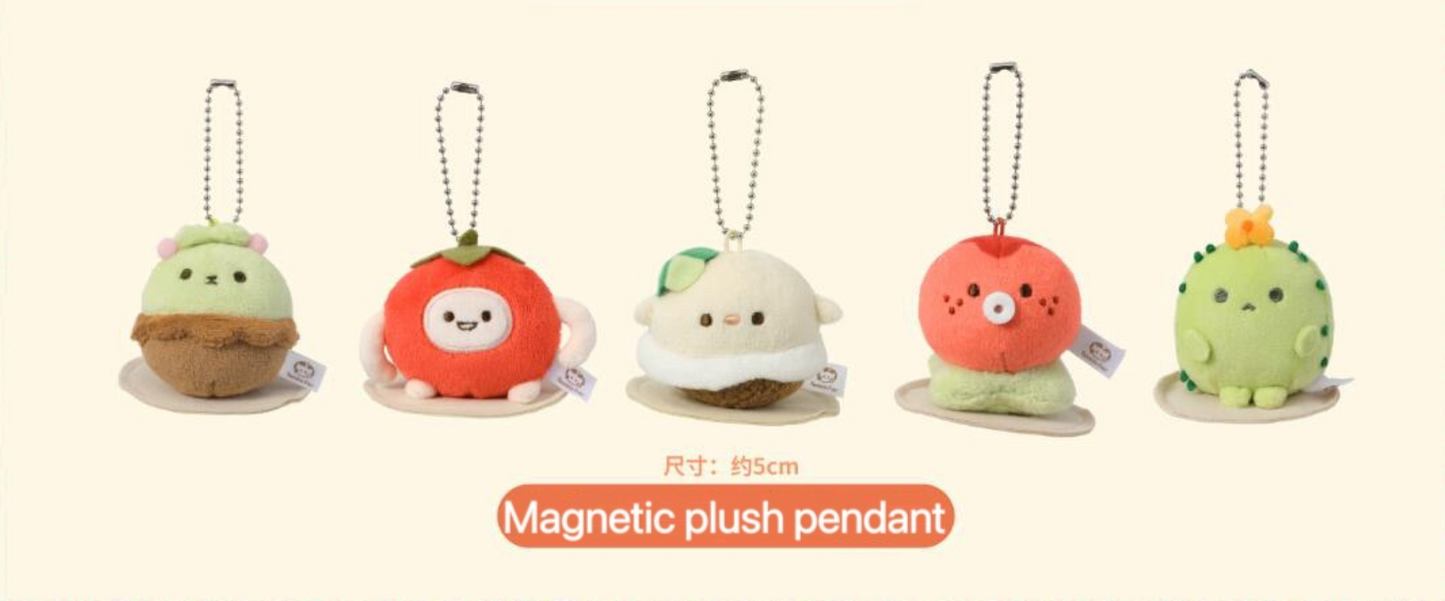 【Official】Twinkle Fair x MINISO Plush pendent, Flower, Magnetic