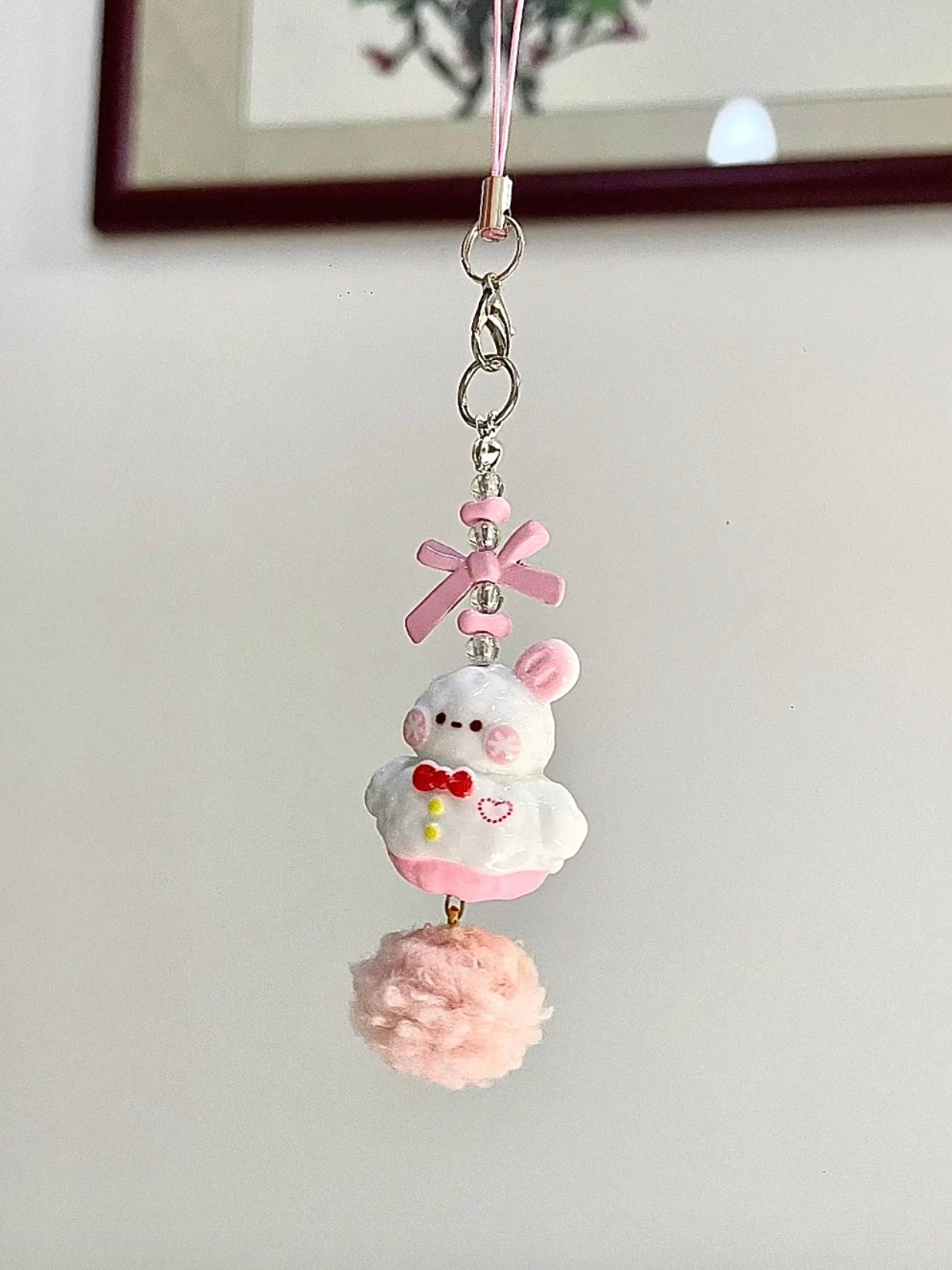 Zayne Snowman Handmade Mobile phone chain