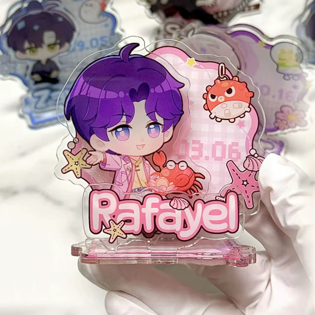 Love and deepspace acrylic stand