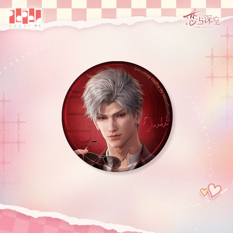 【Offocial Pre-sale】Heart-to-Heart Whispering Series Badge 65mm