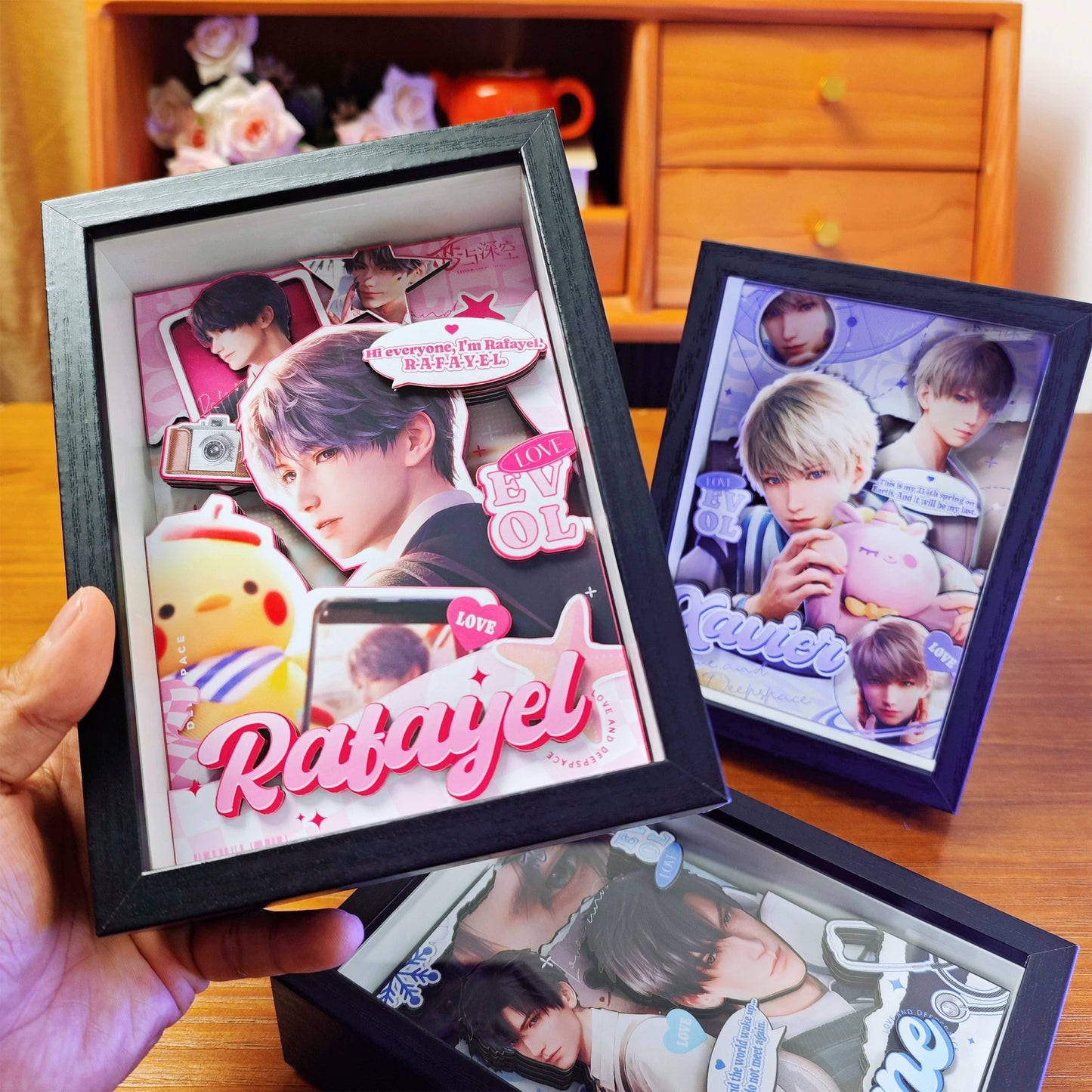 LnD Paper Craft 3D Art Handmade Desktop Decorations gift