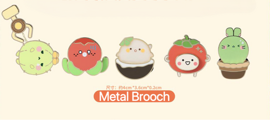 【Official】Twinkle Fair x MINISO  Metal Brooch