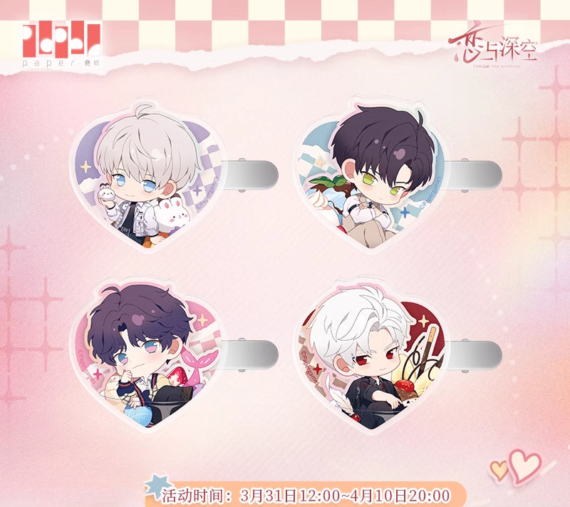 【Offocial Pre-sale】Heart-to-Heart Whispering Series Q Version Hairpin