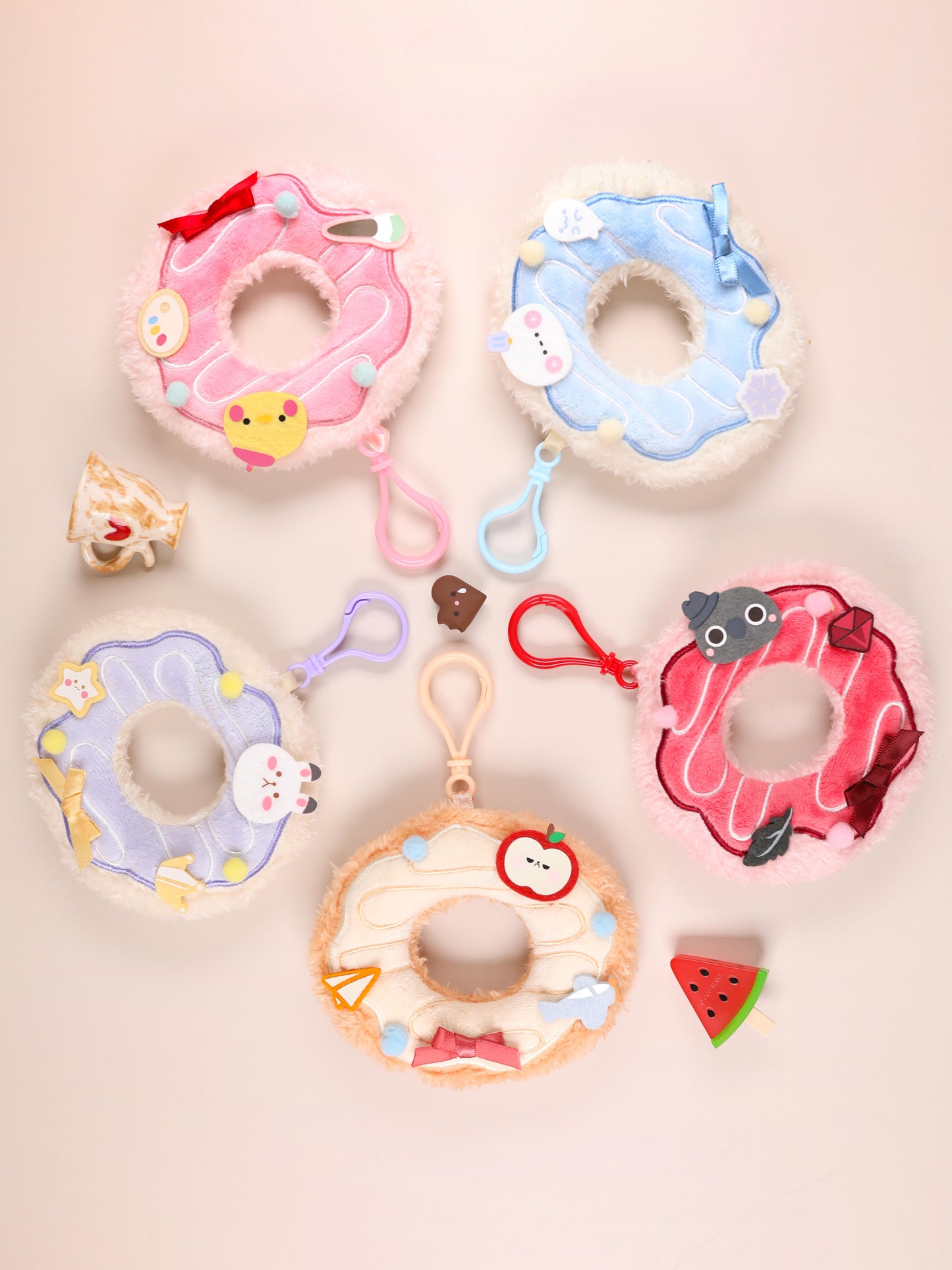 【Pre-sale】LnD Doughnut Pendant and  Plushie