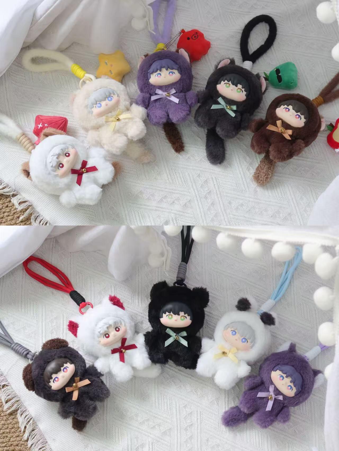 LnD Plush Bag pendant Blink box