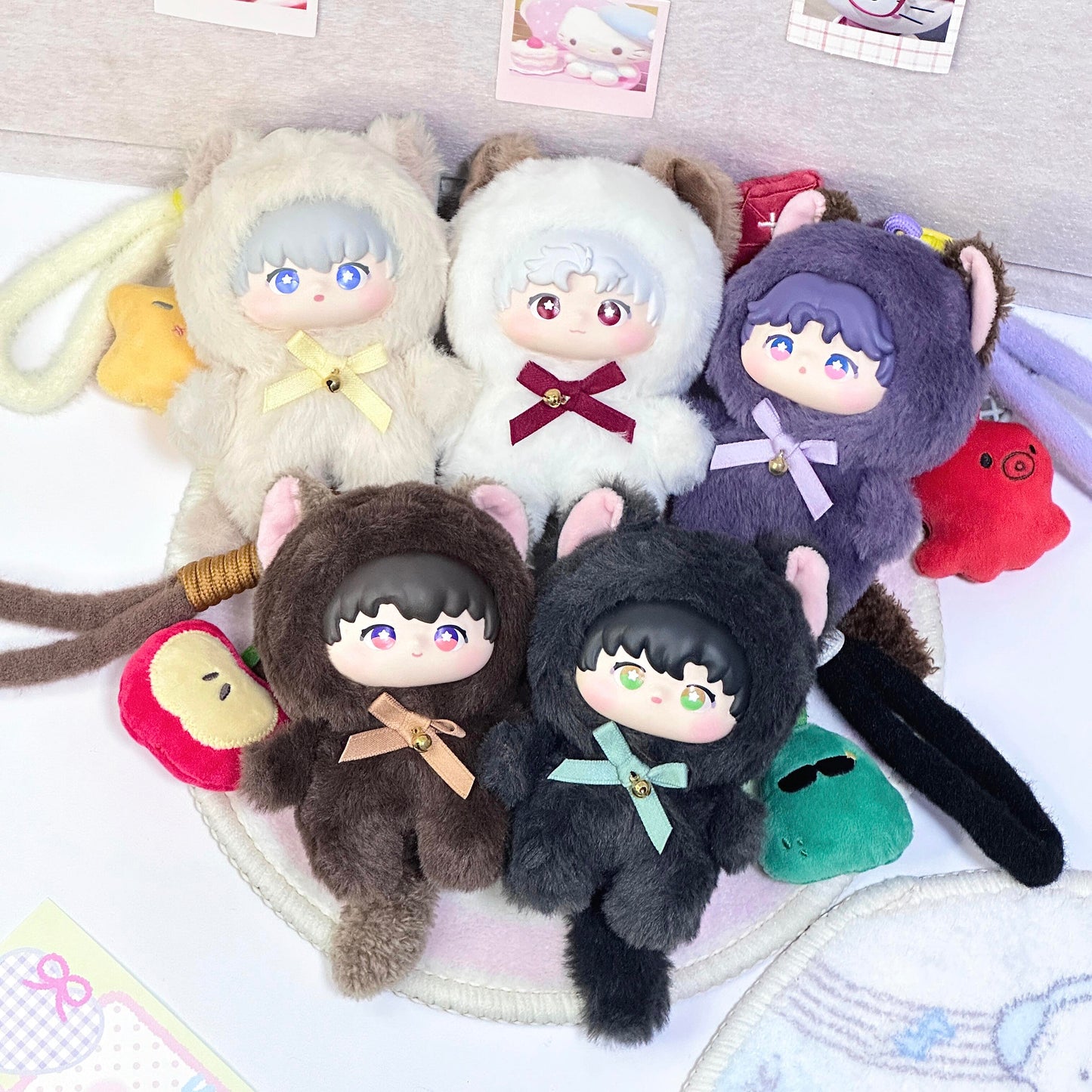 LnD Plush Bag pendant Blink box