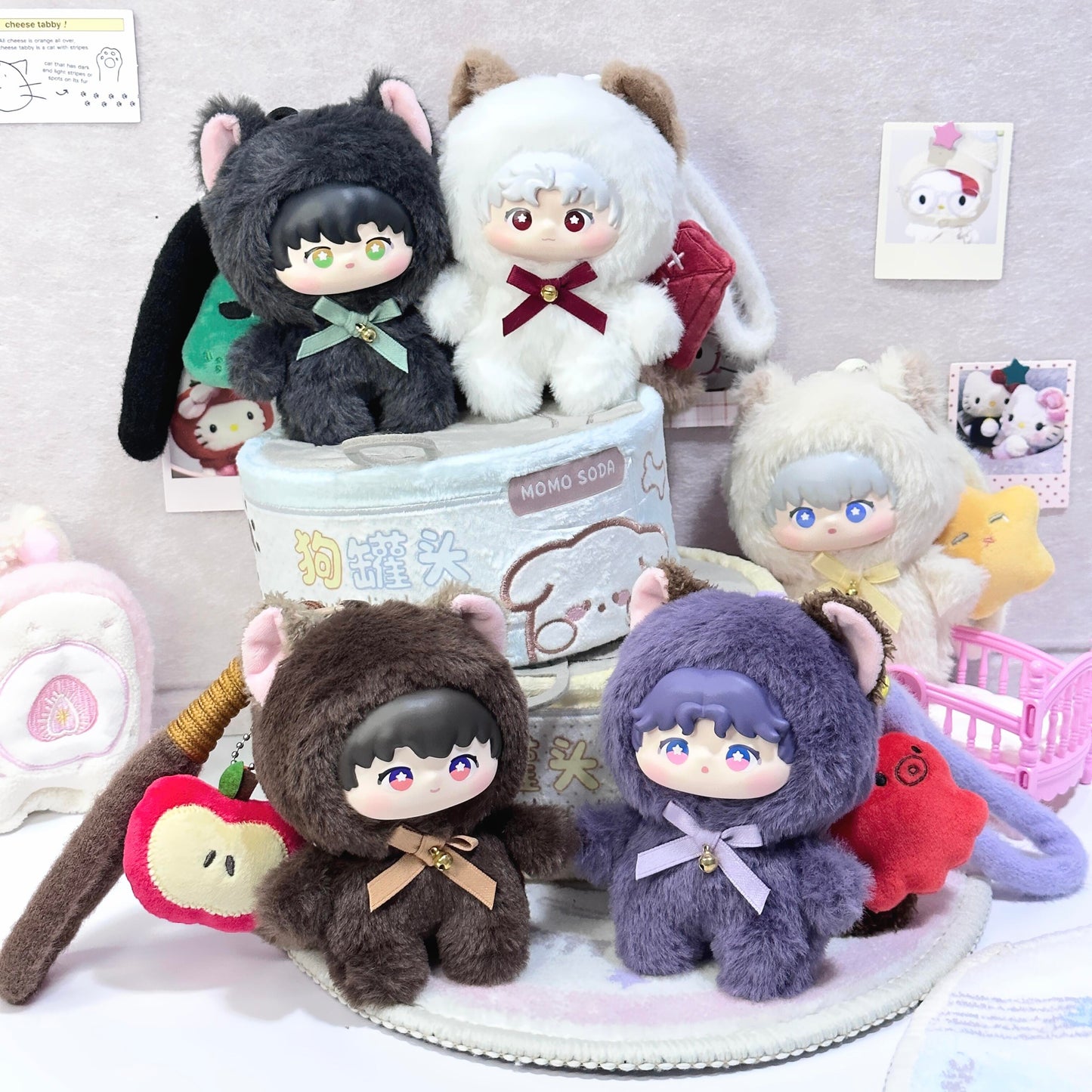 LnD Plush Bag pendant Blink box