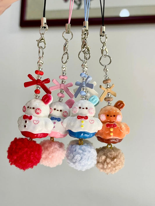 Zayne Snowman Handmade Mobile  phone chain