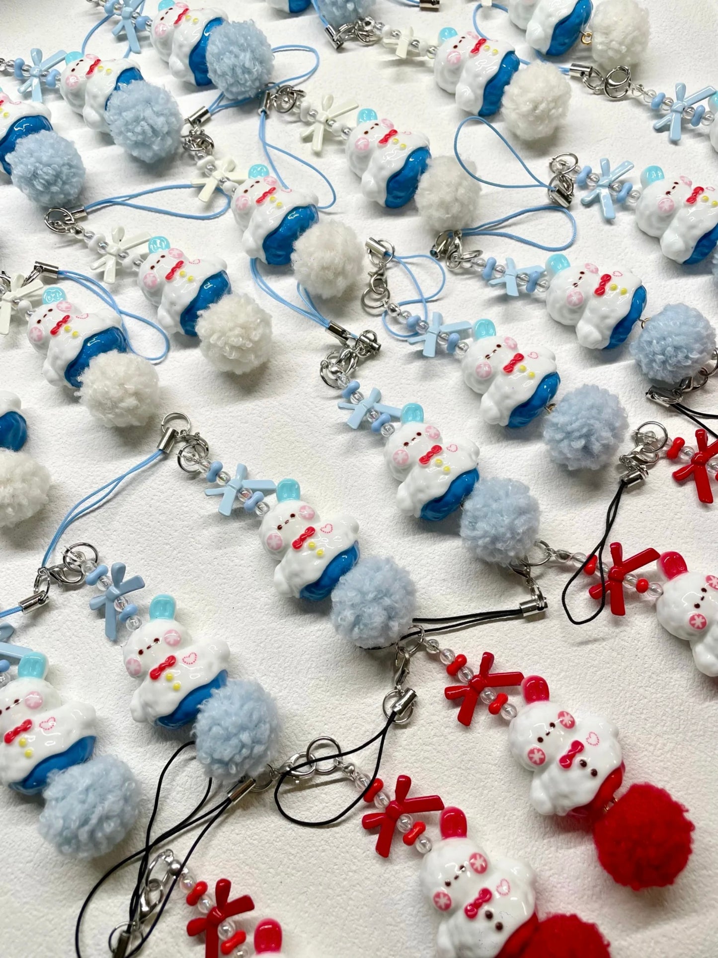 Zayne Snowman Handmade Mobile  phone chain