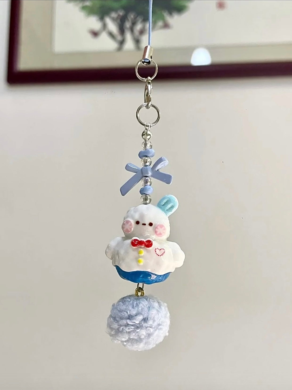 Zayne Snowman Handmade Mobile  phone chain