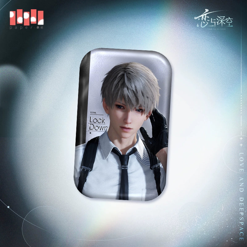 【official】Heart Moment Series Square Badge Pin