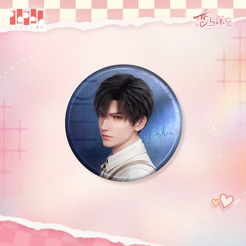 【Offocial Pre-sale】Heart-to-Heart Whispering Series Badge 65mm