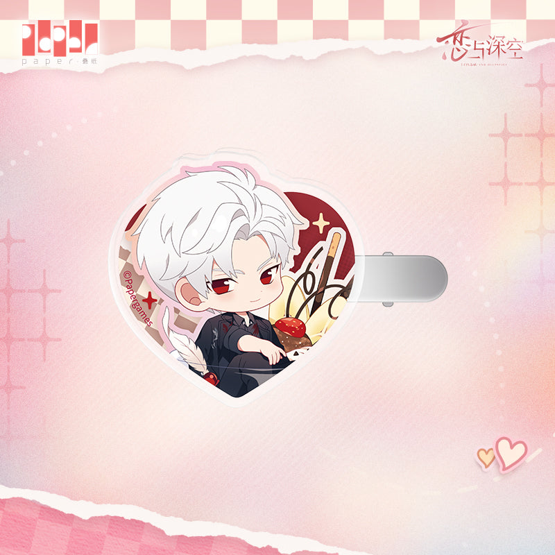 【Offocial Pre-sale】Heart-to-Heart Whispering Series Q Version Hairpin