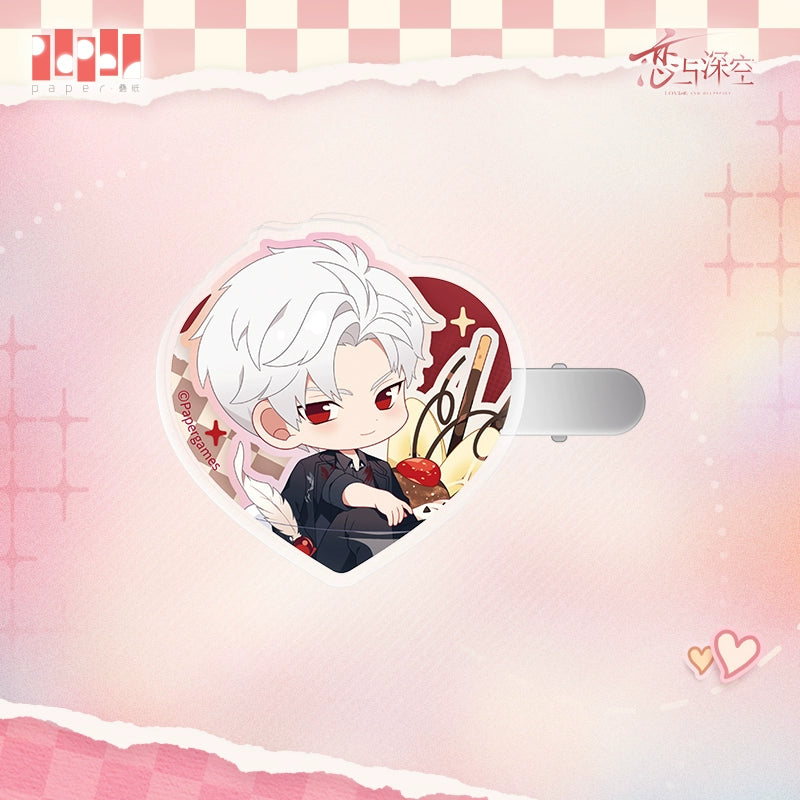 【Offocial Pre-sale】Heart-to-Heart Whispering Series Q Version Hairpin