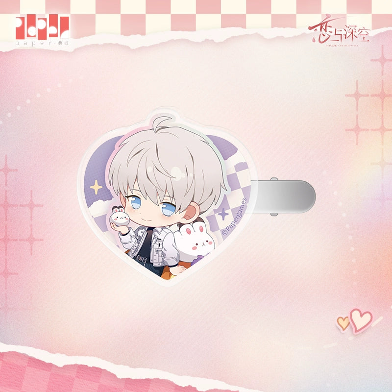 【Offocial Pre-sale】Heart-to-Heart Whispering Series Q Version Hairpin