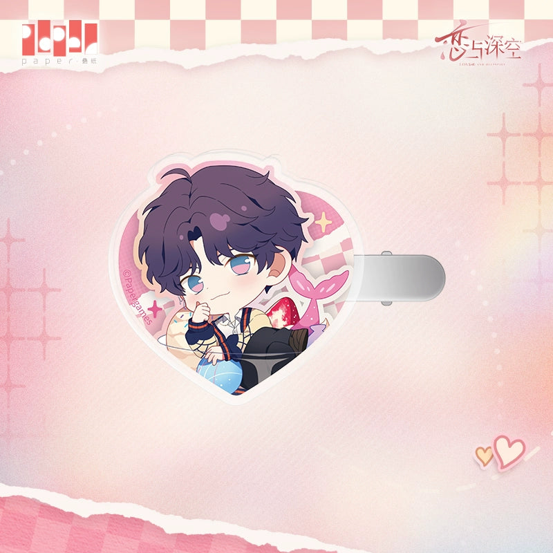 【Offocial Pre-sale】Heart-to-Heart Whispering Series Q Version Hairpin