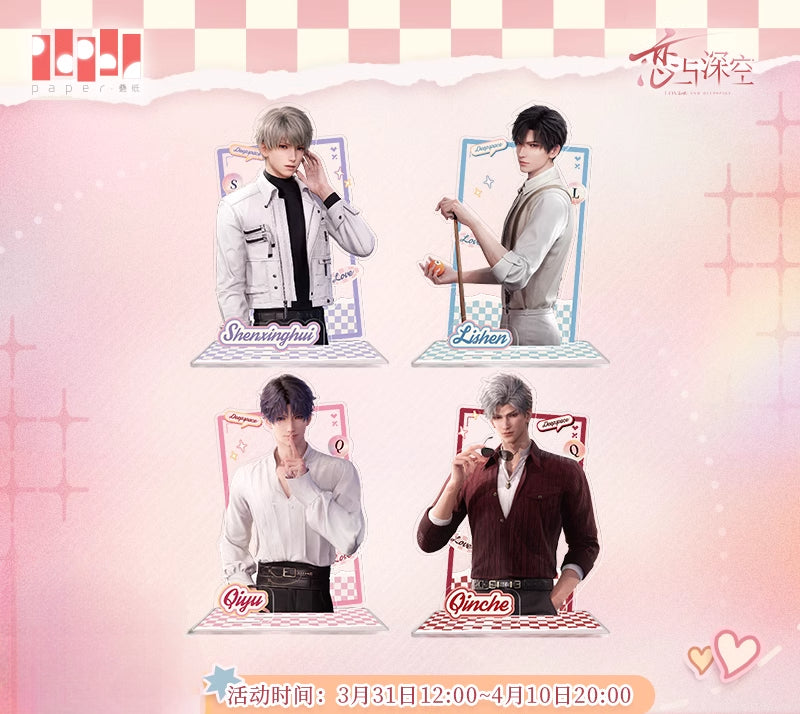 【Offocial Pre-sale】Heart-to-Heart Whispering Series Half Body Acrylic Stand